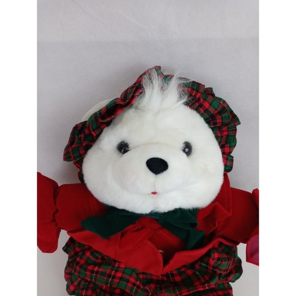 1993 Kmart Christmas Teddy Bear Girl Santa's Magical Toyshop Collection - Picture 2 of 7